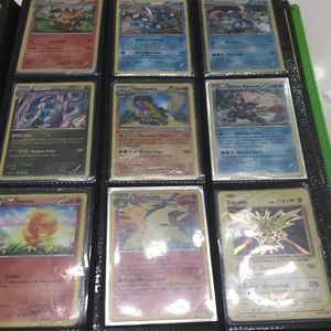 Pokemon cards.